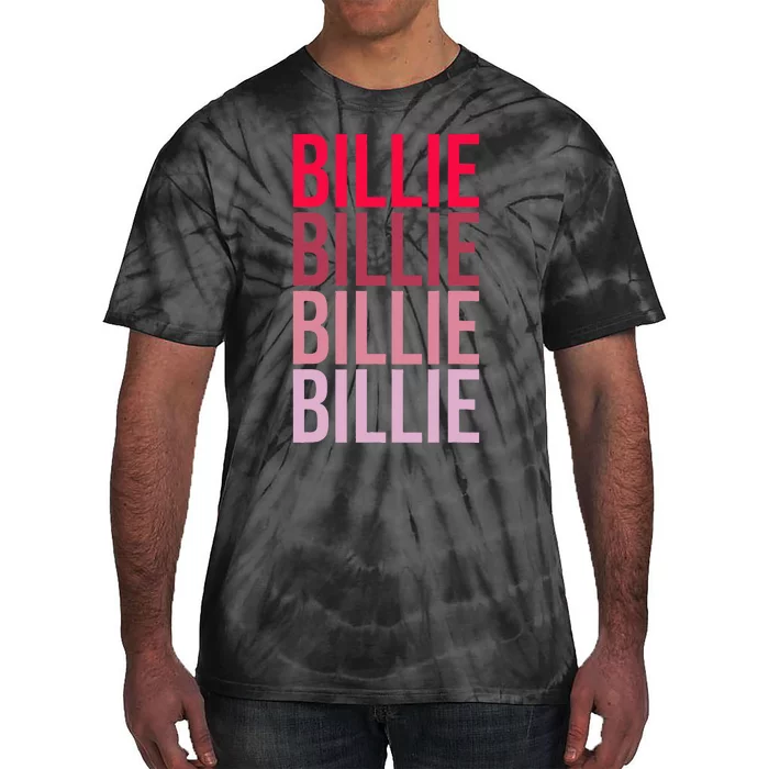 I Love Billie First Name Billie Tie-Dye T-Shirt