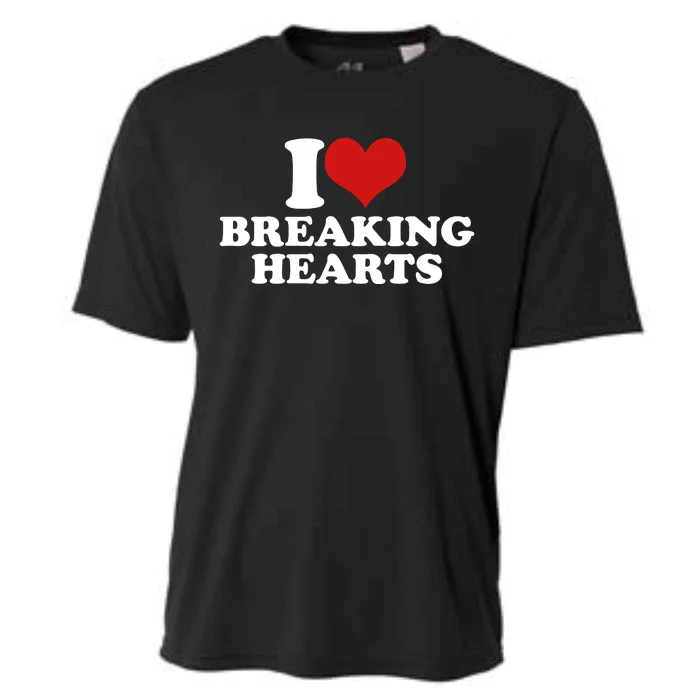 I Love Breaking Hearts Cooling Performance Crew T-Shirt