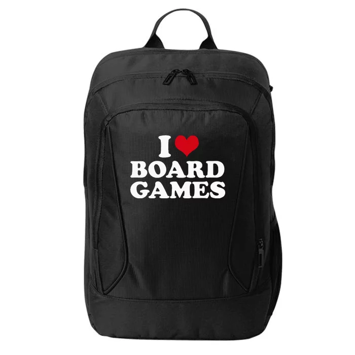 I Love Board Games City Backpack