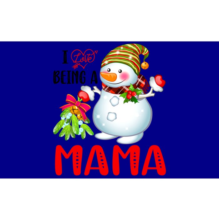 I Love Being A Mama Xmas Snow Scarf Christmas Lover Gift Bumper Sticker