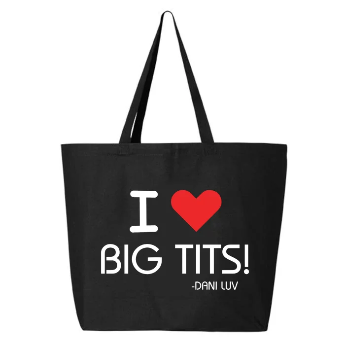 I Love Big Tits Dani Luv 25L Jumbo Tote