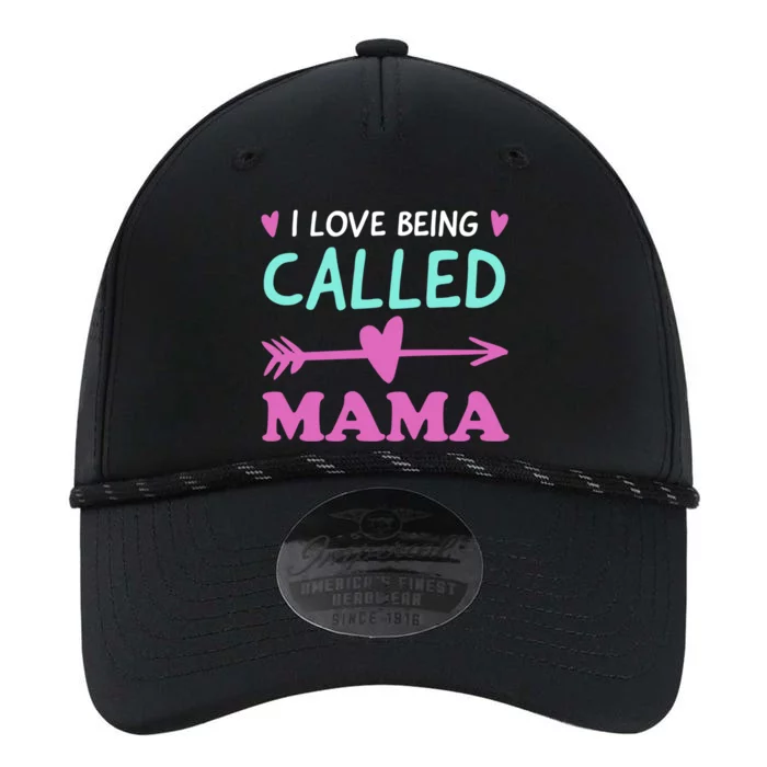 I Love Being Called Mama Grandma Gift Performance The Dyno Cap