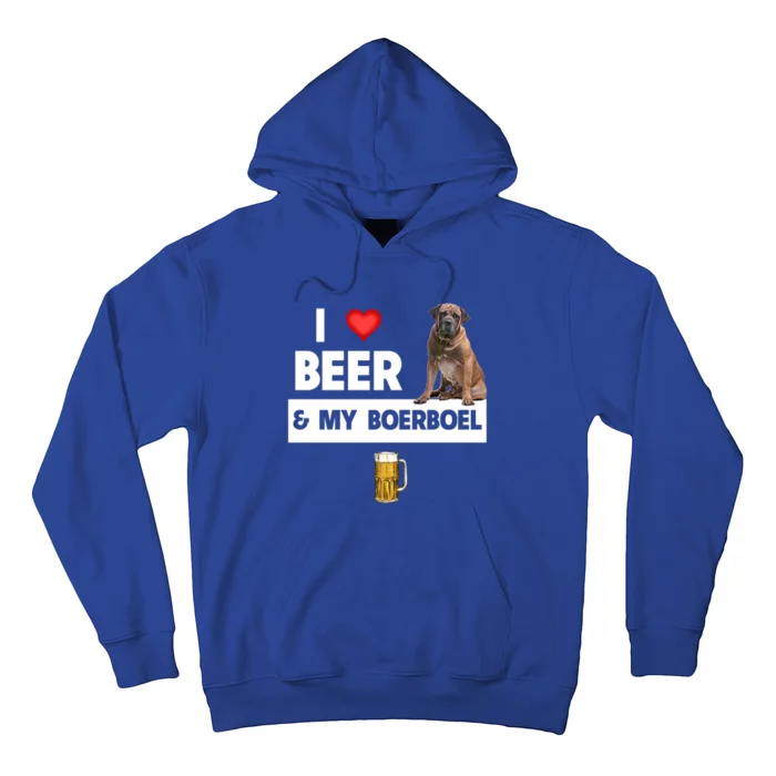 I Love Beer And My Boerboel Hunting Dog Mom Dad Ing Great Gift Hoodie