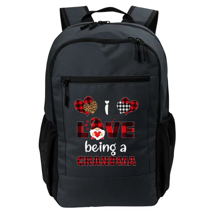 I Love Being Grandma Gnomes Matching Family Valentine's Day Sweatshirt Daily Commute Backpack