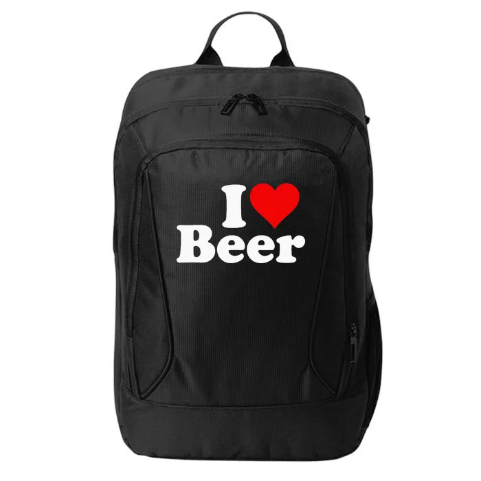 I Love Beer I Heart Beer City Backpack