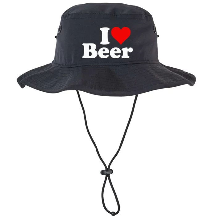 I Love Beer I Heart Beer Legacy Cool Fit Booney Bucket Hat