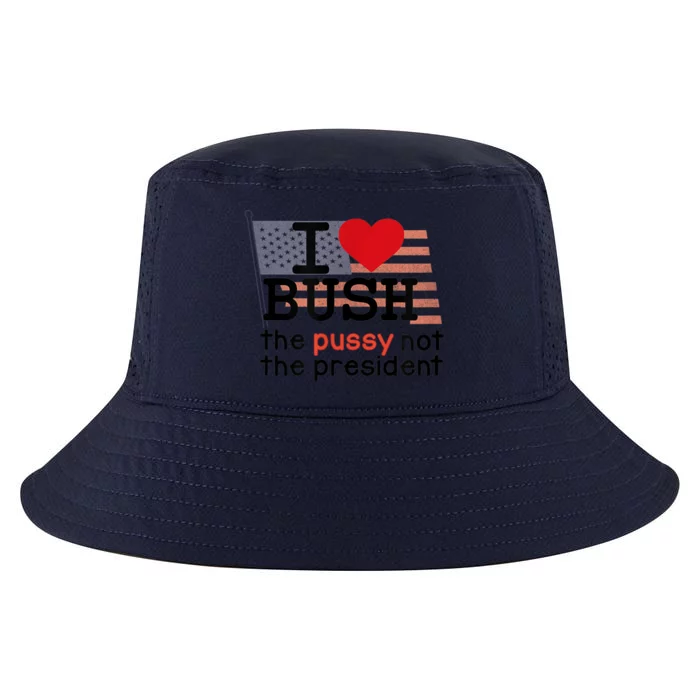 I LOVE BUSH Cool Comfort Performance Bucket Hat