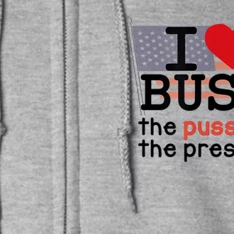 I LOVE BUSH Full Zip Hoodie