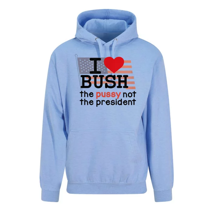 I LOVE BUSH Unisex Surf Hoodie