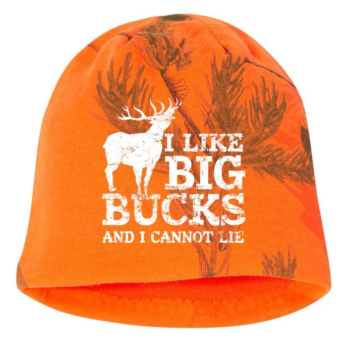 I Like Big Bucks And I Cannot Lie Deer Hunting Kati - Camo Knit Beanie