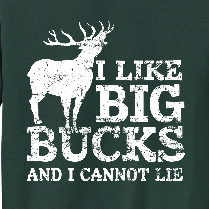 I Like Big Bucks And I Cannot Lie Deer Hunting Sweatshirt