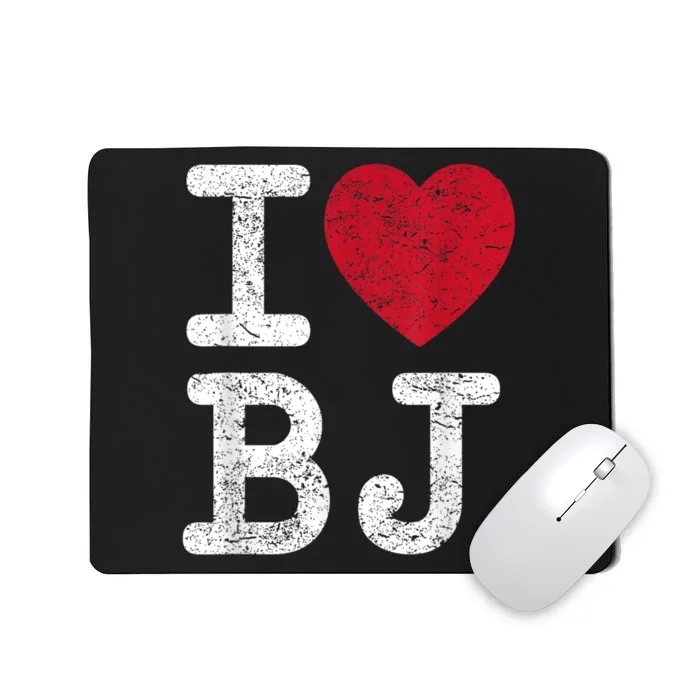 I Love Bj Beijing China Bj Mousepad