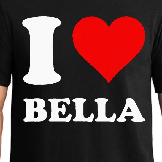 I Love Bella Pajama Set