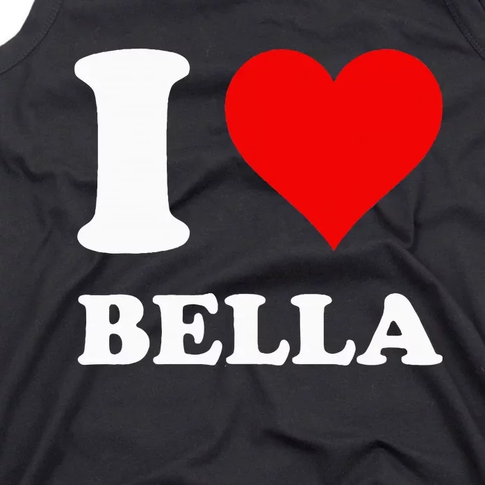 I Love Bella Tank Top