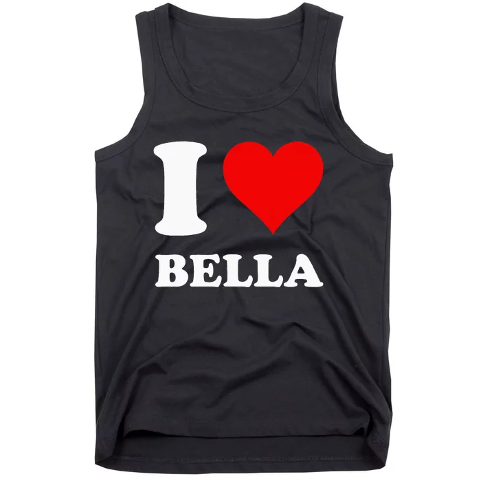 I Love Bella Tank Top