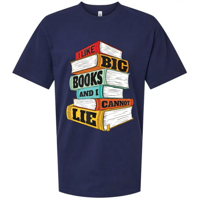 I Like Big Books And I Cannot Lie Librarian Book Reader Sueded Cloud Jersey T-Shirt