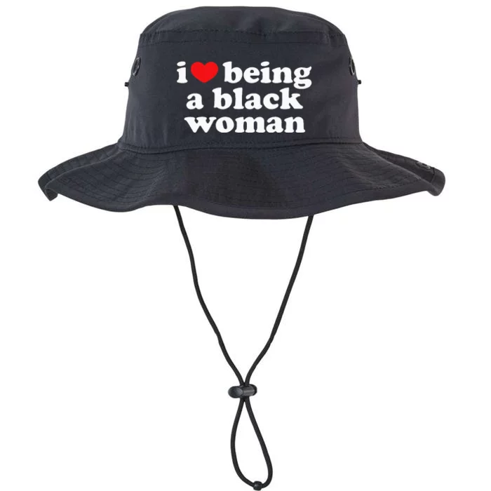 I Love Being Black Woman I Heart Being Black Woman Legacy Cool Fit Booney Bucket Hat