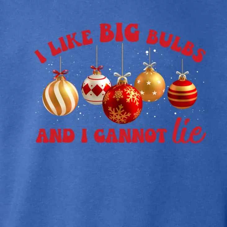 I Like Big Bulbs And I Cannot Lie Christmas Couple Matching Great Gift Toddler Hoodie