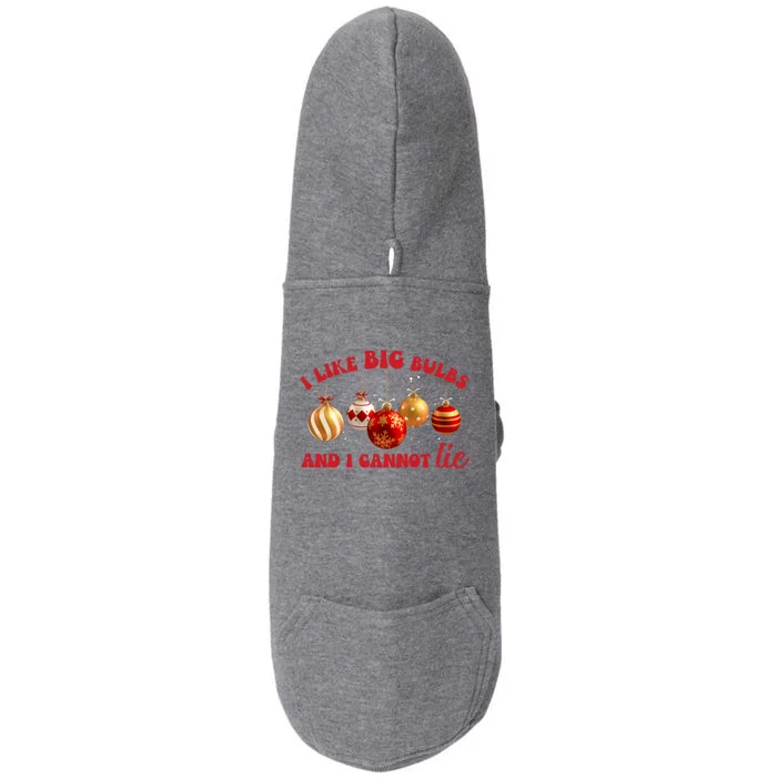 I Like Big Bulbs And I Cannot Lie Christmas Couple Matching Great Gift Doggie 3-End Fleece Hoodie