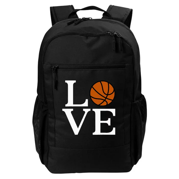 I Love Basketball Daily Commute Backpack