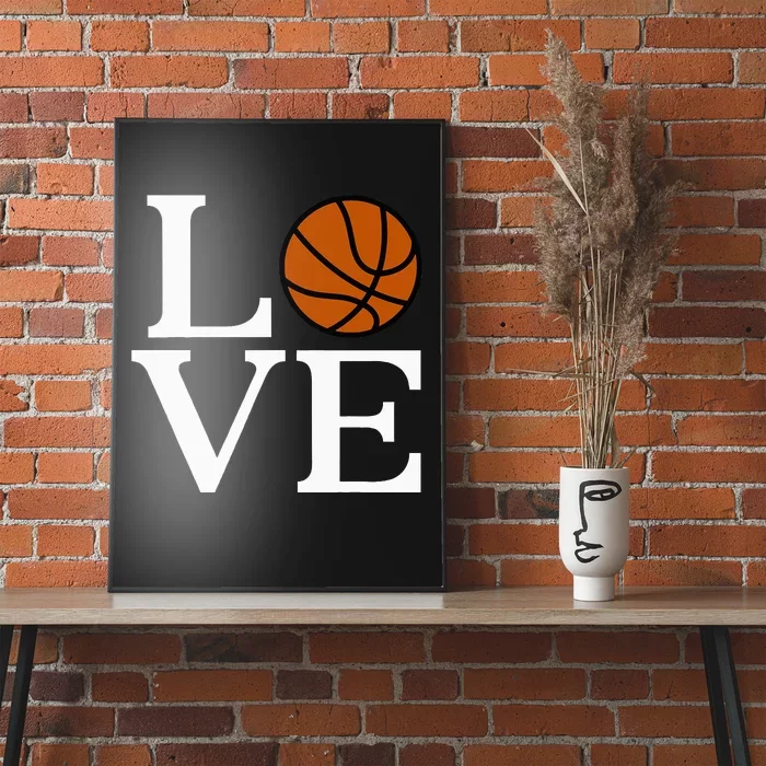 I Love Basketball Poster