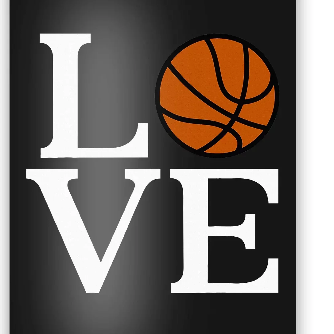 I Love Basketball Poster