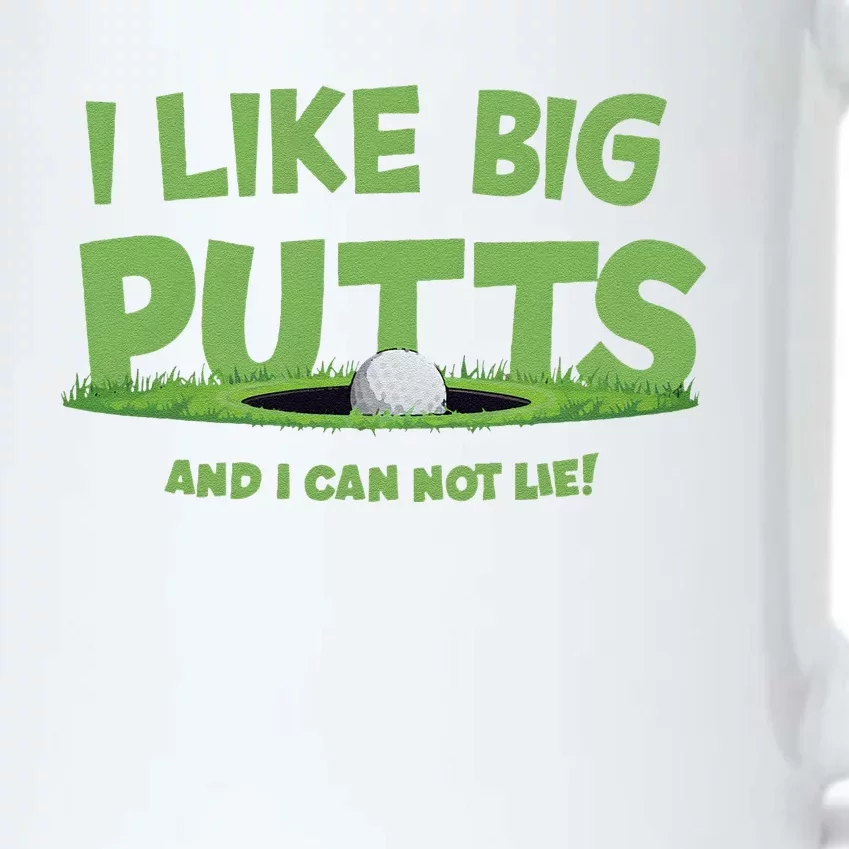 I Like Big Putts And I Cannot Lie Funny Golf Golfer Black Color Changing Mug