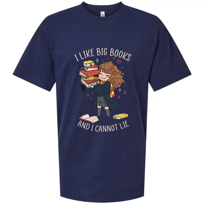 I Like Big Books And I Cannot Lie Reading Book Bookworm Sueded Cloud Jersey T-Shirt