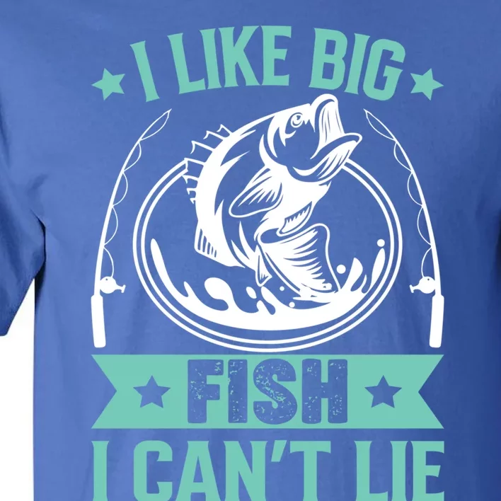 I Like Big Fish I Can Not Lie Gift Tall T-Shirt