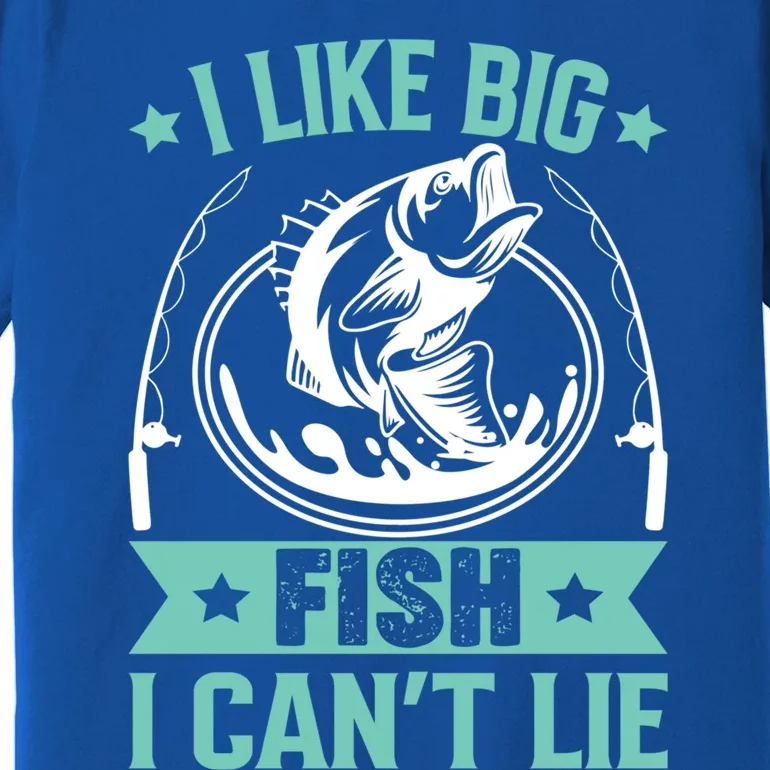 I Like Big Fish I Can Not Lie Gift Premium T-Shirt