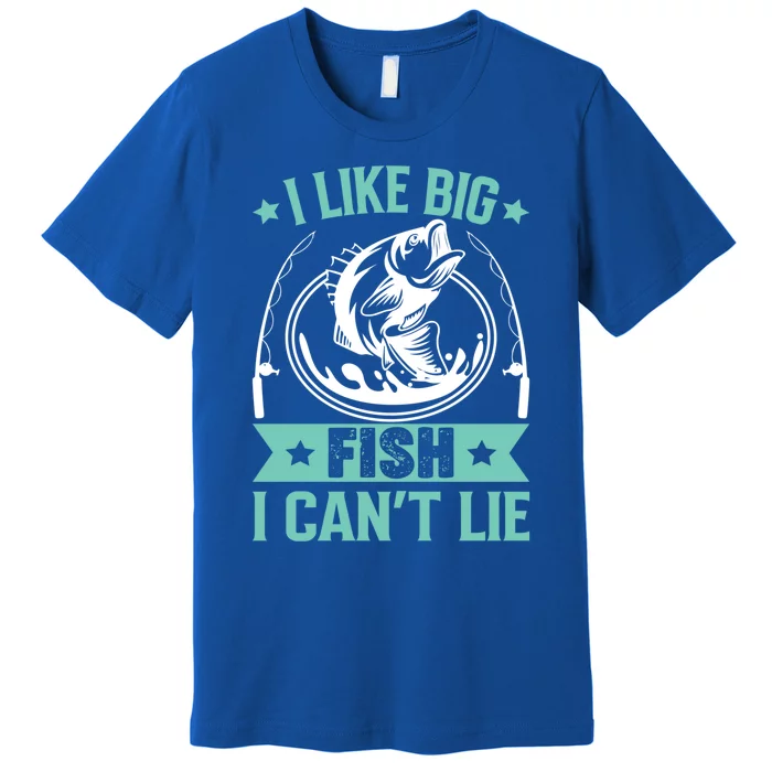 I Like Big Fish I Can Not Lie Gift Premium T-Shirt