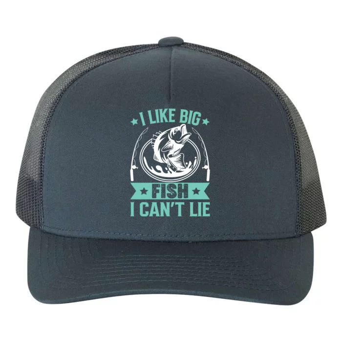 I Like Big Fish I Can Not Lie Gift Yupoong Adult 5-Panel Trucker Hat