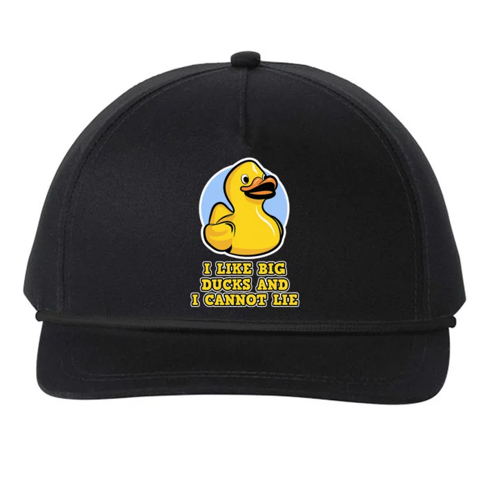 I Like big Ducks and I cannot Lie Rubber Duck Snapback Five-Panel Rope Hat