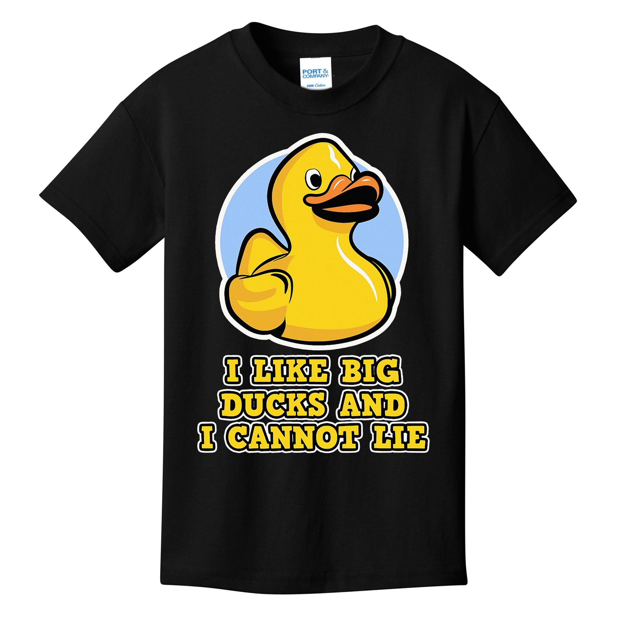 I Like big Ducks and I cannot Lie Rubber Duck Kids T-Shirt | TeeShirtPalace