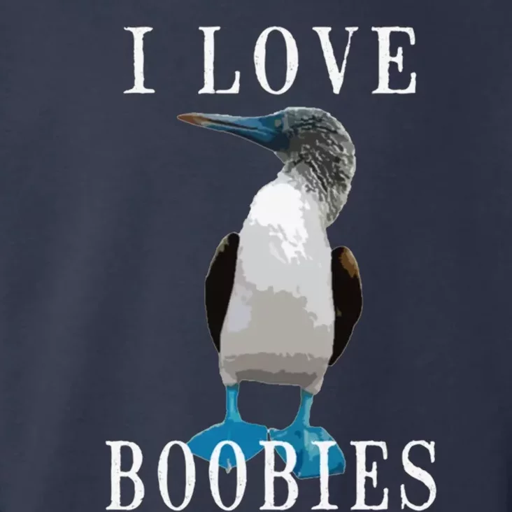 I Love Boobies Blue Footed Boobie Bird Toddler Hoodie