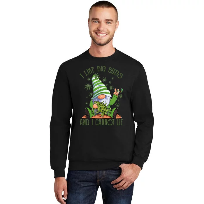 I Like Big Buds And I Cannot Lie Marijuana Cannabis Weed 420 Sweatshirt