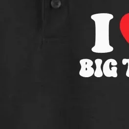 I Love Big Tits Funny Titties Boobs Lesbian Bachelor Party Dry Zone Grid Performance Polo