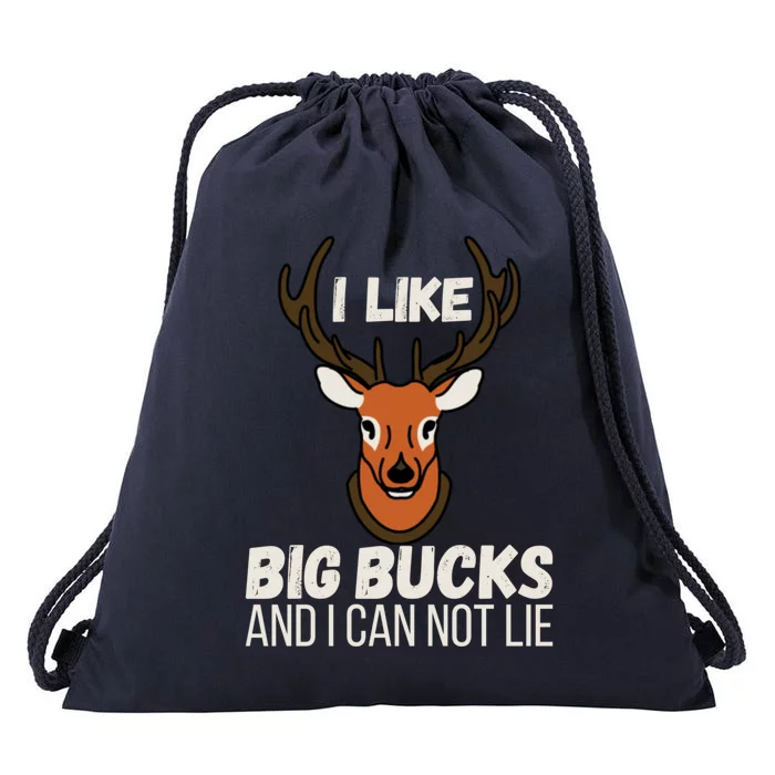 I Like Big Bucks And I Can Not Lie Gift Drawstring Bag