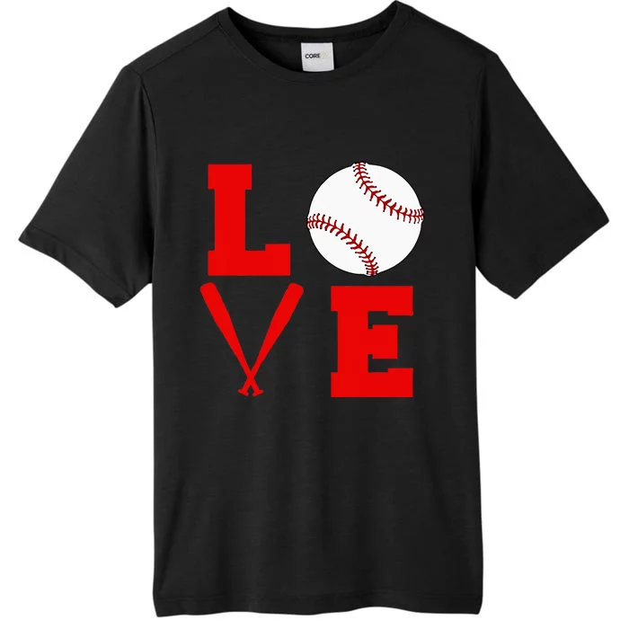 I Love Baseball ChromaSoft Performance T-Shirt