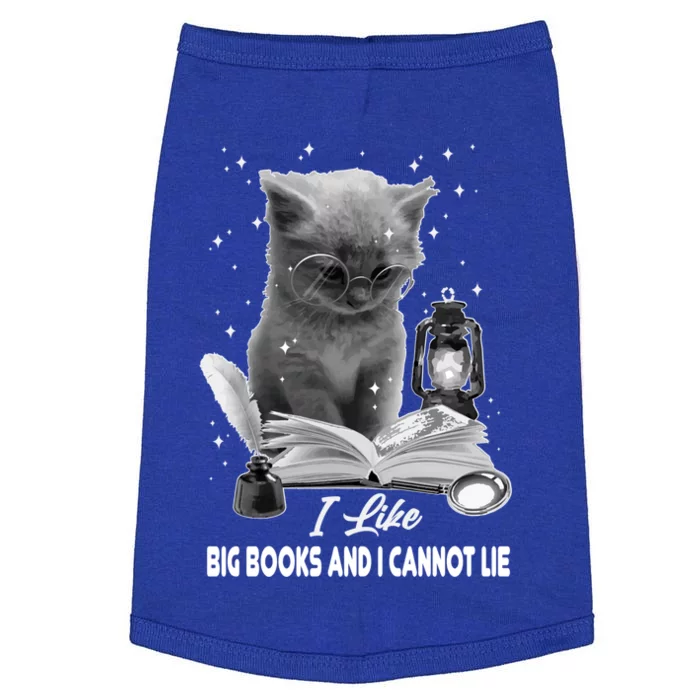 I Like Big Books And I Cannot Lie Cat Reading A Book Bookish Cute Gift Doggie Tank