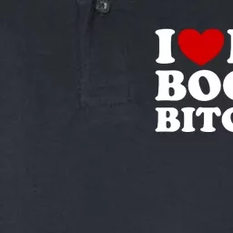 I Love Big Booty Bitches Softstyle Adult Sport Polo