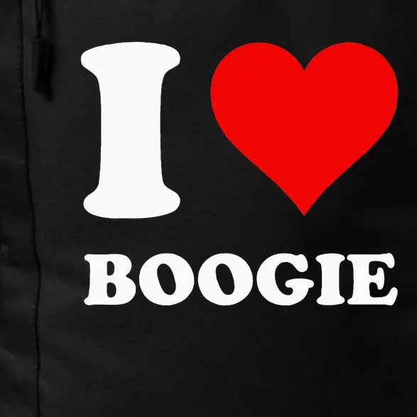 I Love Boogie Daily Commute Backpack