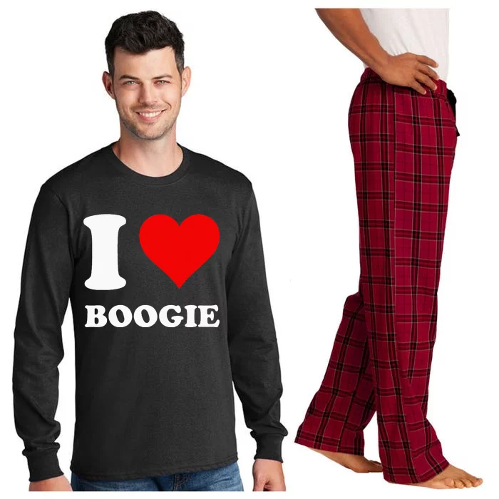 I Love Boogie Long Sleeve Pajama Set