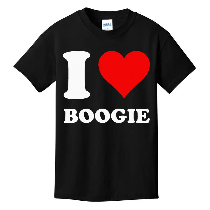 I Love Boogie Kids T-Shirt