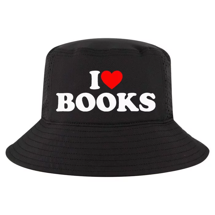 I Love Books Cool Comfort Performance Bucket Hat