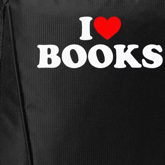 I Love Books City Backpack