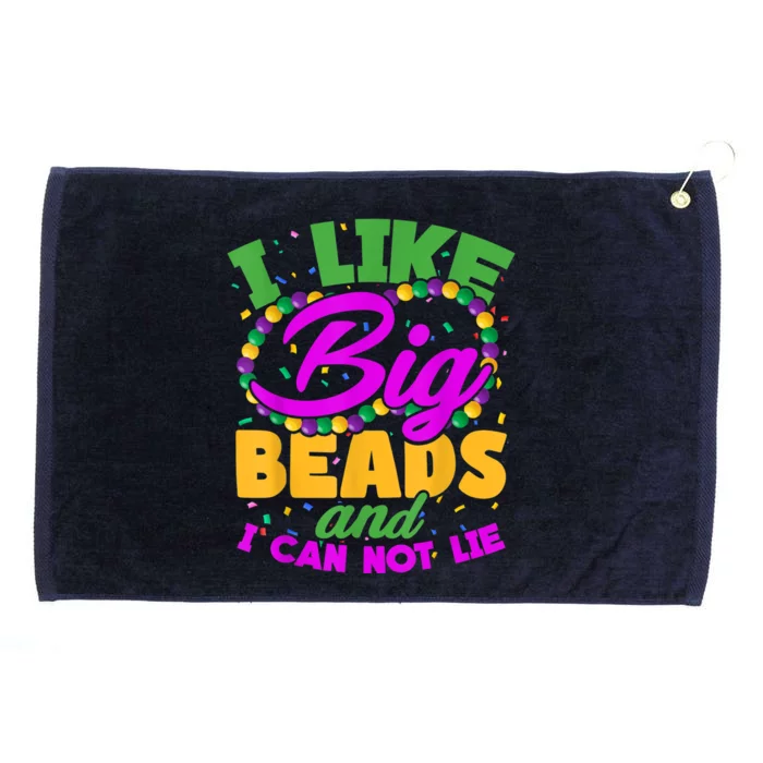 I Like Big Beads And I Can Not Lie. Grommeted Golf Towel