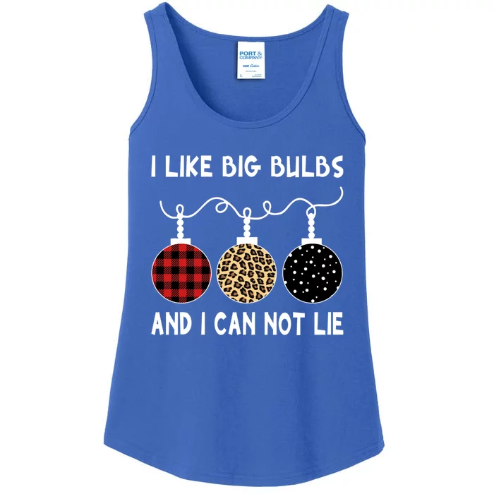 I Like Big Bulbs And I Can Not Lie Family Matching Christmas Great Gift Ladies Essential Tank