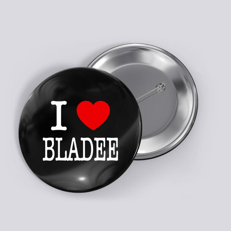 I Love Bladee Button