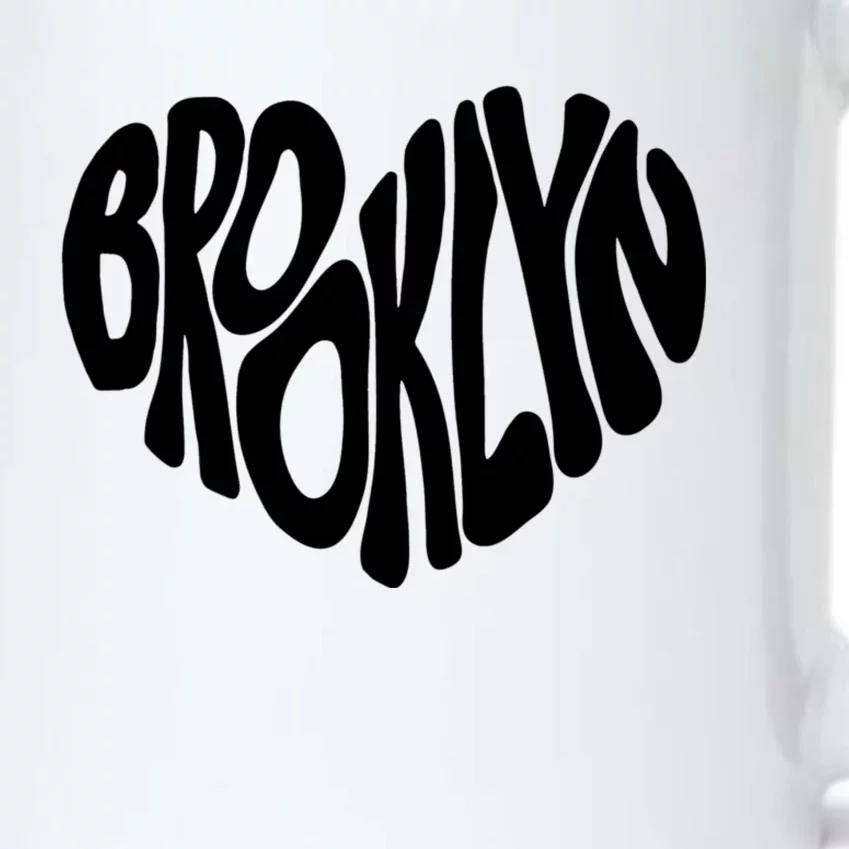 I Love Brooklyn New York Nyc Gifts Black Color Changing Mug